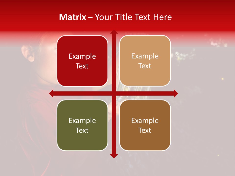 Female Lunch Home PowerPoint Template