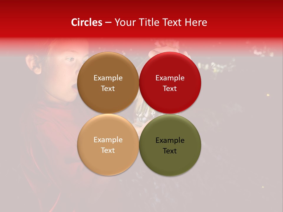 Female Lunch Home PowerPoint Template