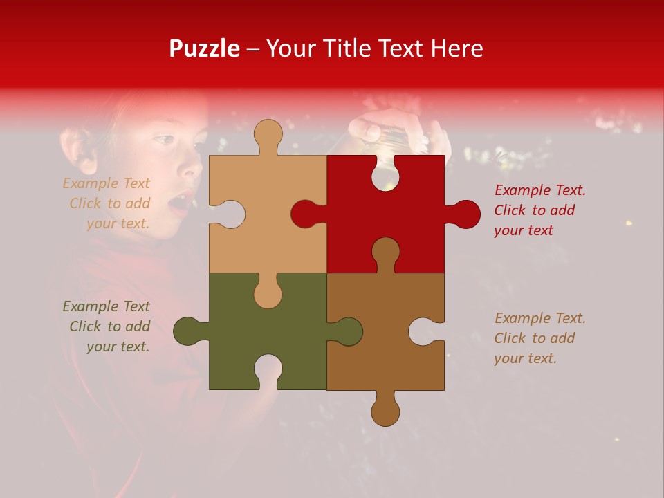 Female Lunch Home PowerPoint Template