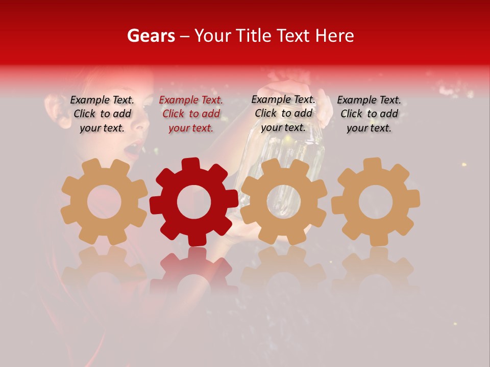 Female Lunch Home PowerPoint Template