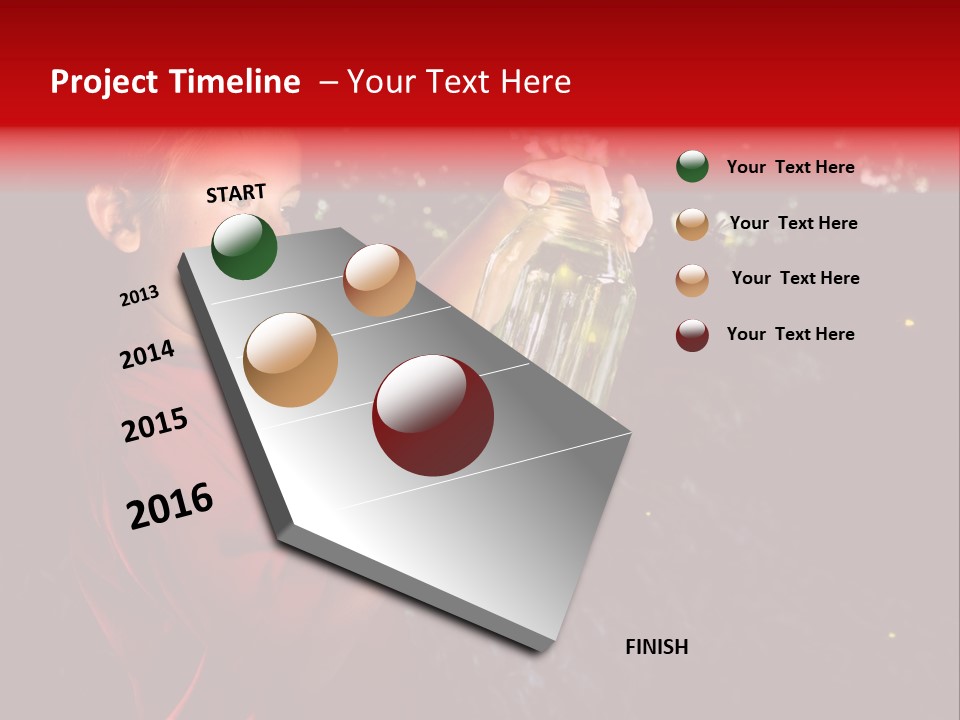 Female Lunch Home PowerPoint Template