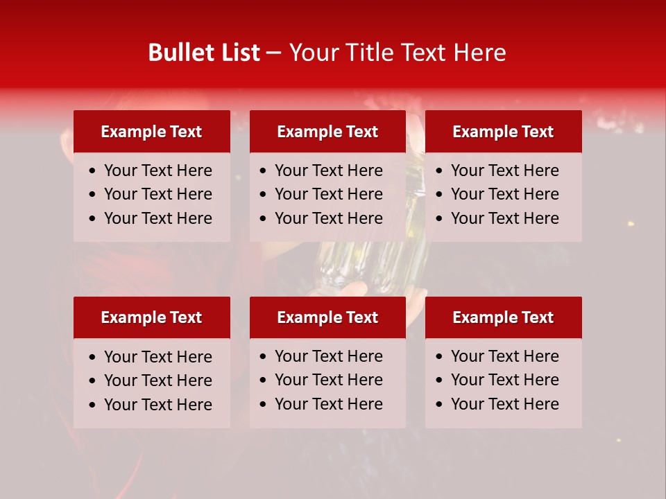 Female Lunch Home PowerPoint Template