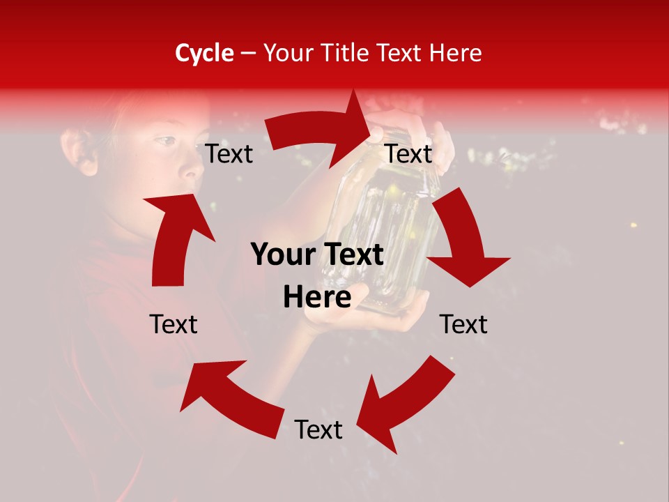 Female Lunch Home PowerPoint Template