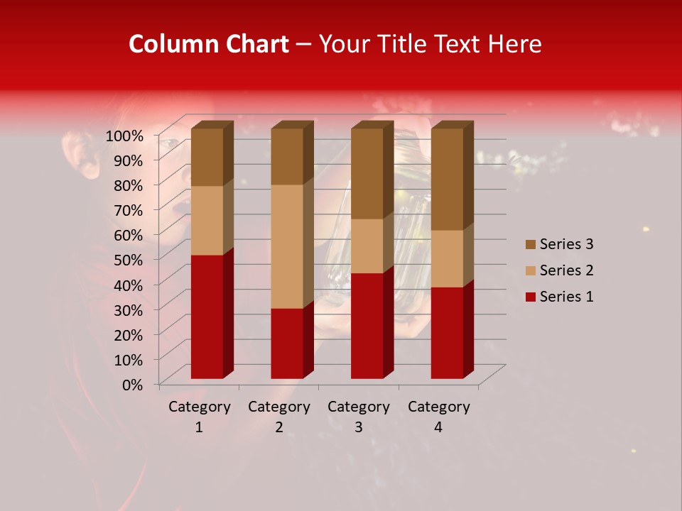 Female Lunch Home PowerPoint Template