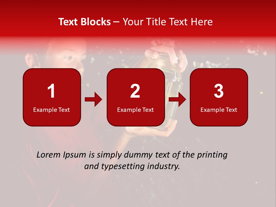 Female Lunch Home PowerPoint Template