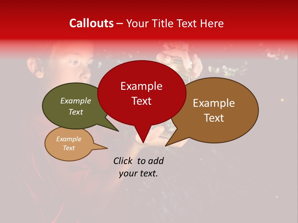 Female Lunch Home PowerPoint Template