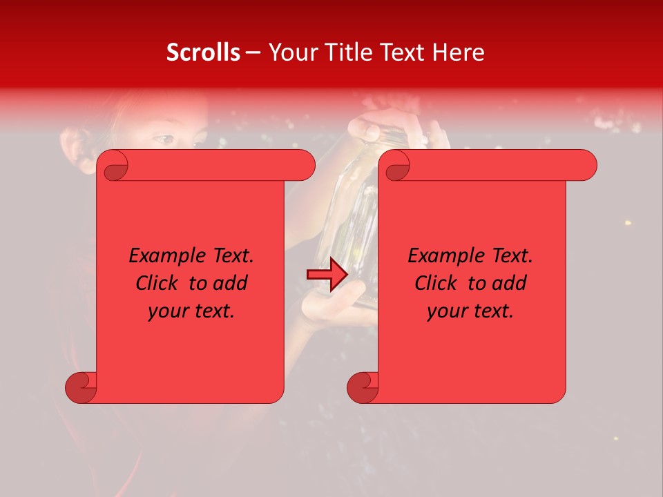Female Lunch Home PowerPoint Template