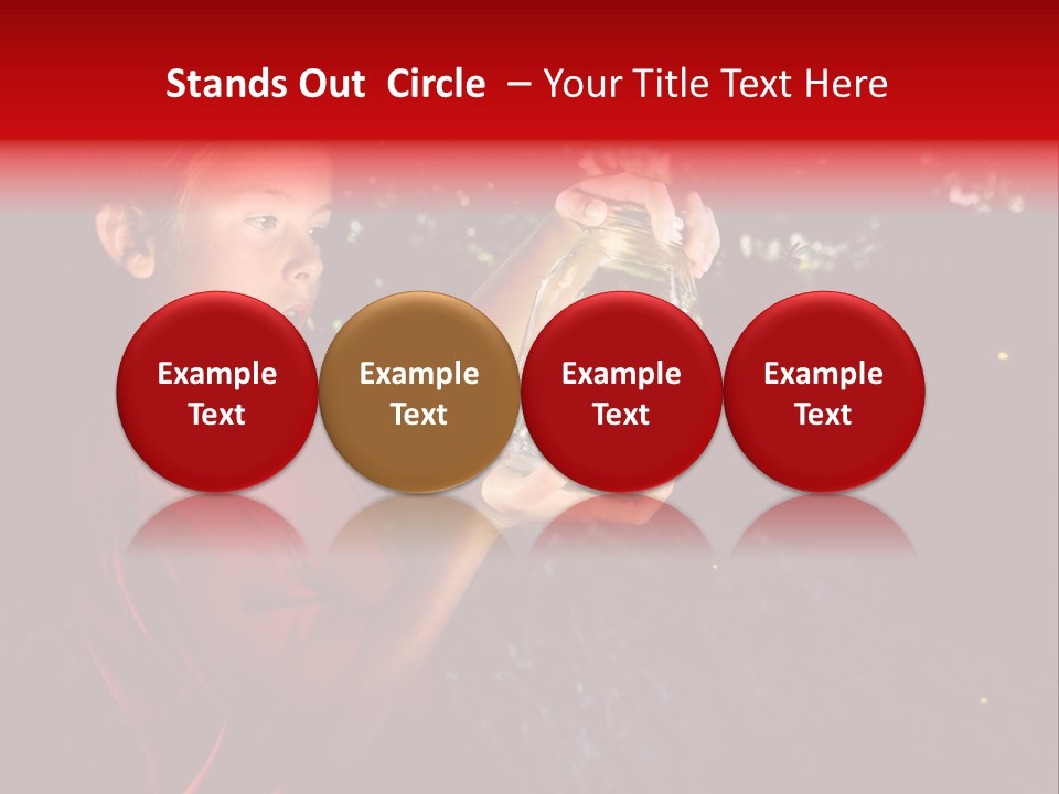 Female Lunch Home PowerPoint Template