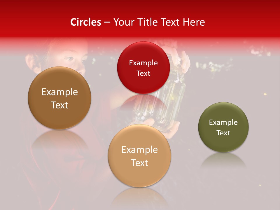 Female Lunch Home PowerPoint Template