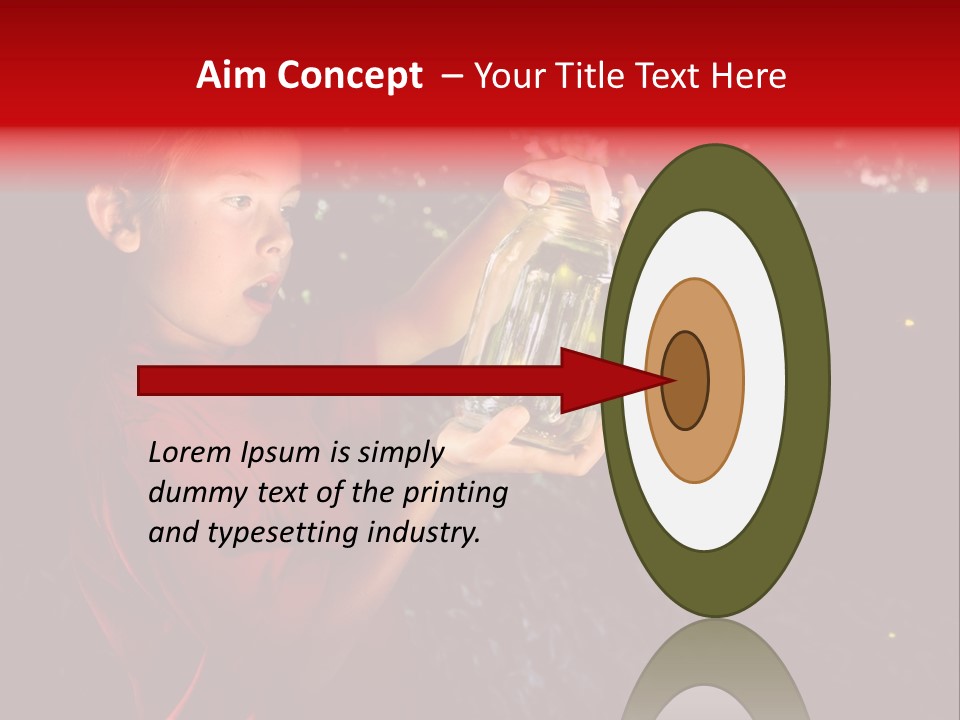 Female Lunch Home PowerPoint Template