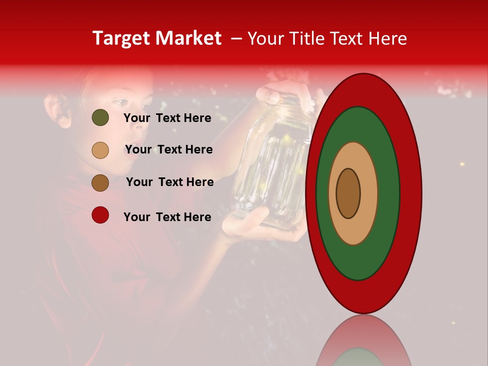 Female Lunch Home PowerPoint Template