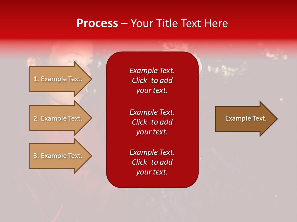 Female Lunch Home PowerPoint Template
