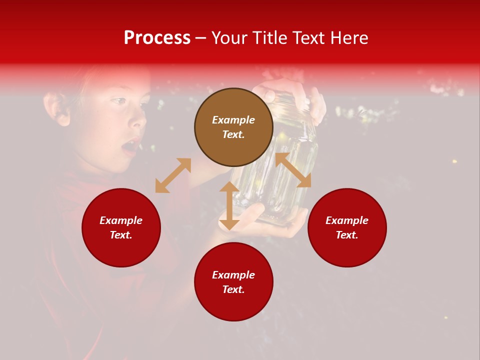 Female Lunch Home PowerPoint Template