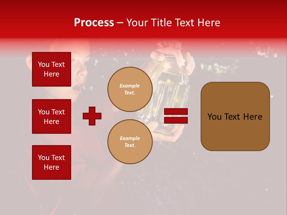 Female Lunch Home PowerPoint Template