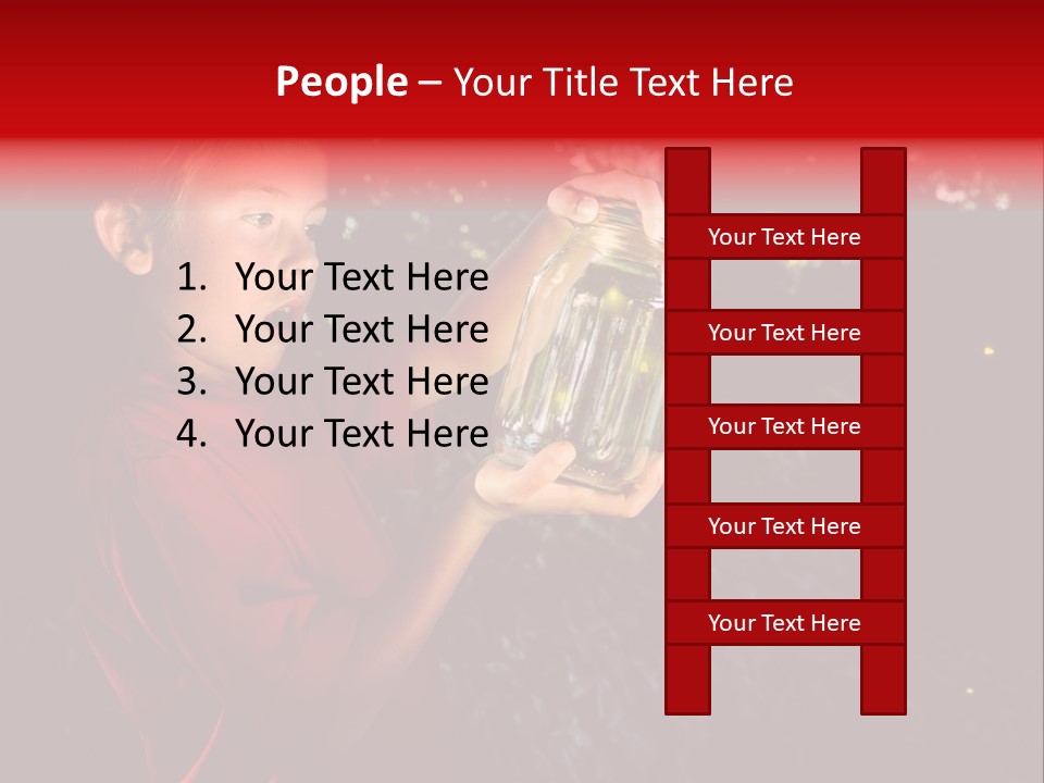 Female Lunch Home PowerPoint Template