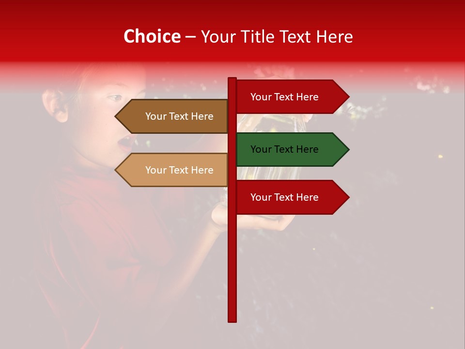 Female Lunch Home PowerPoint Template