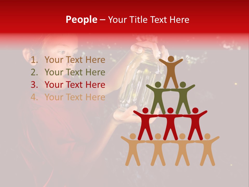 Female Lunch Home PowerPoint Template