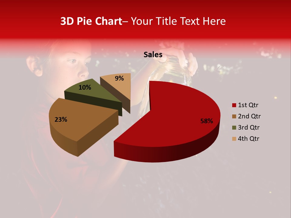 Female Lunch Home PowerPoint Template