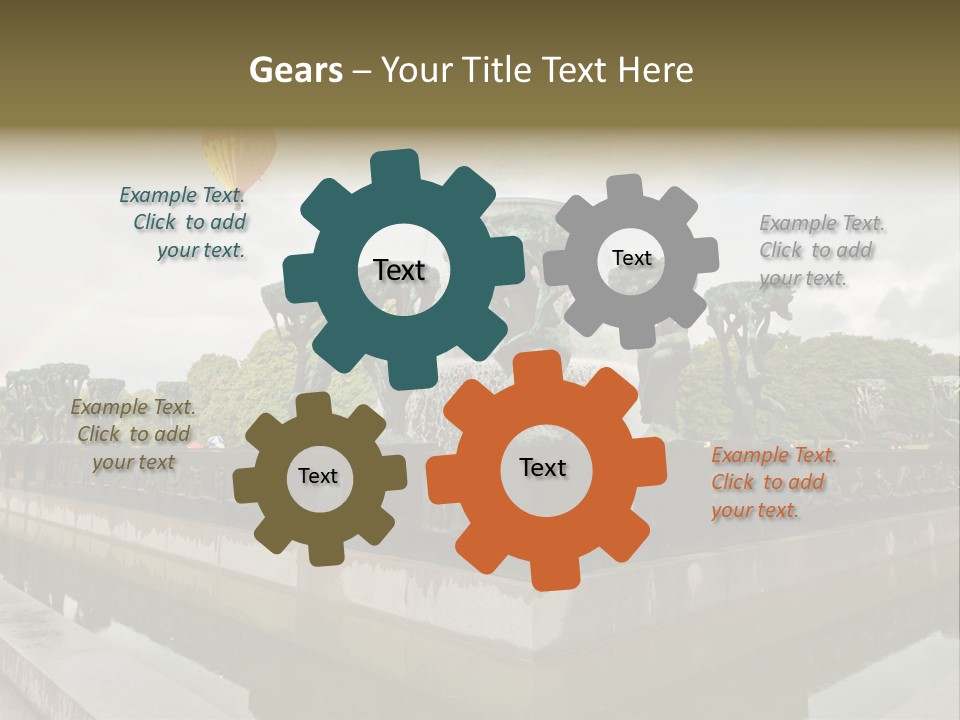 Sea Meat Appetizer PowerPoint Template