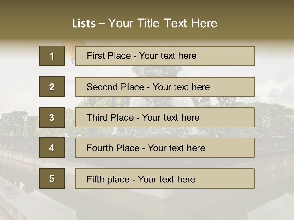 Sea Meat Appetizer PowerPoint Template