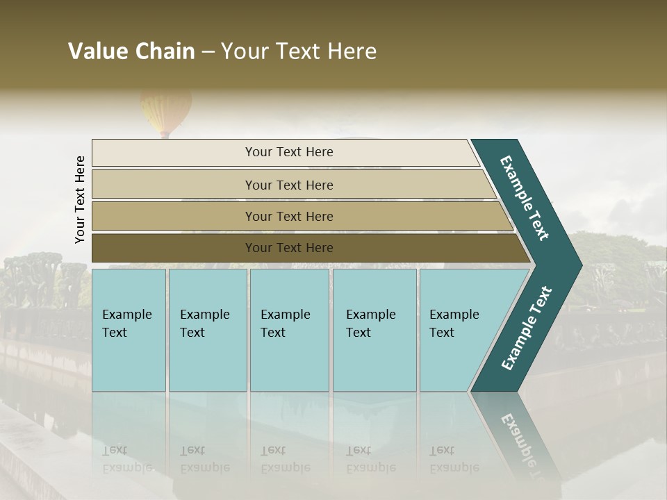 Sea Meat Appetizer PowerPoint Template