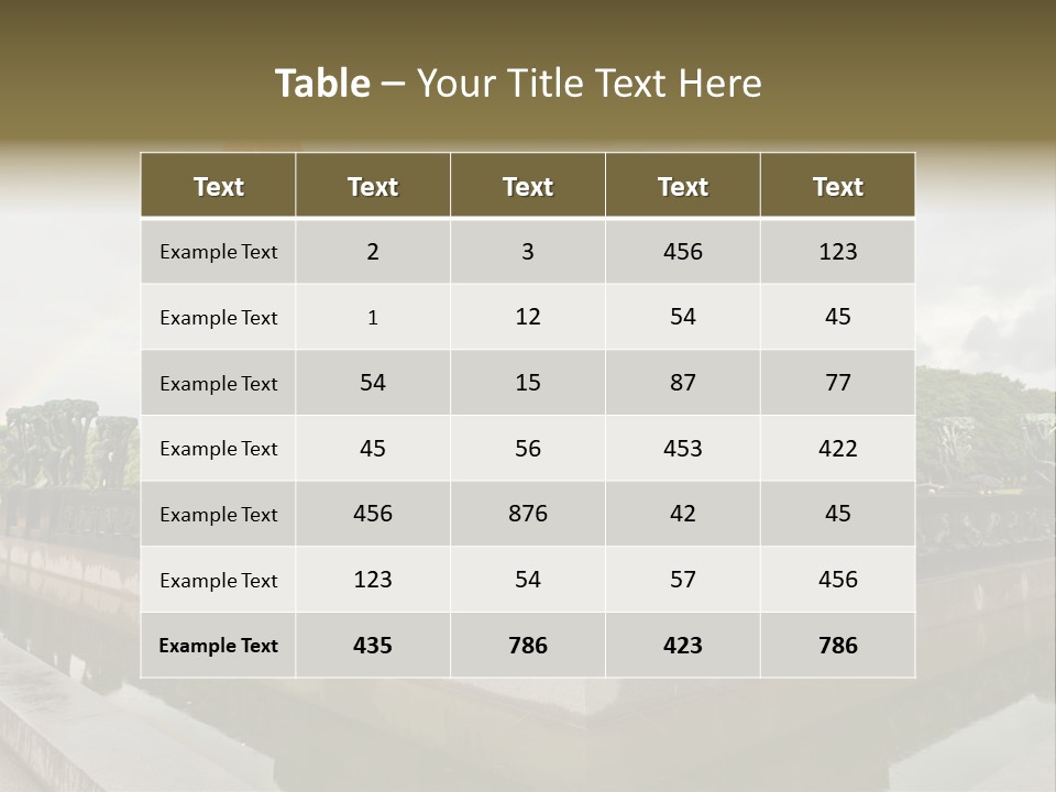 Sea Meat Appetizer PowerPoint Template