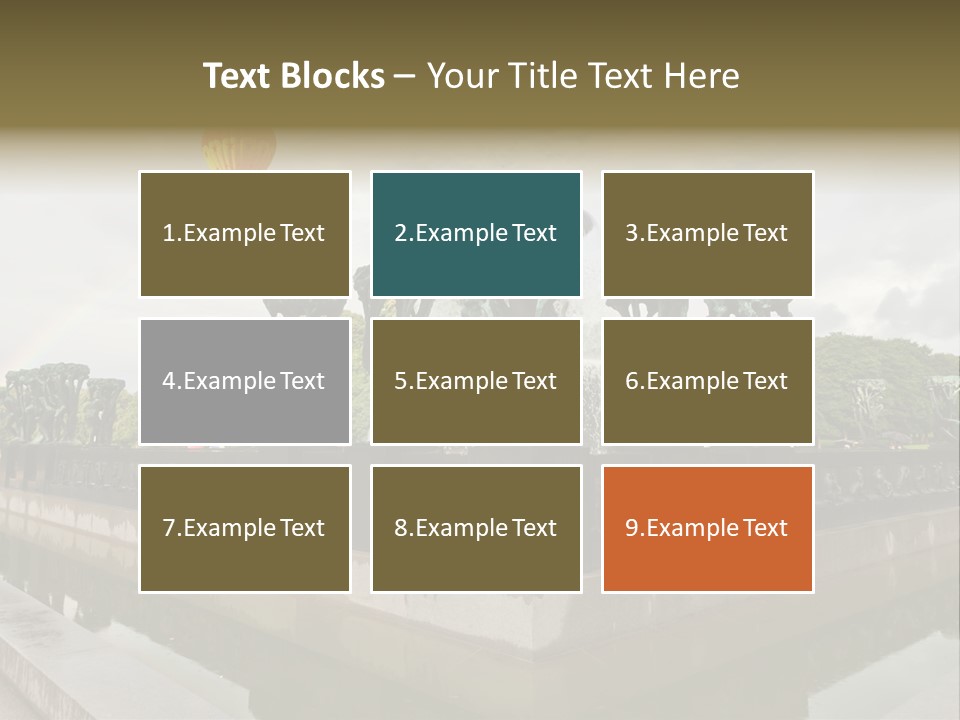 Sea Meat Appetizer PowerPoint Template