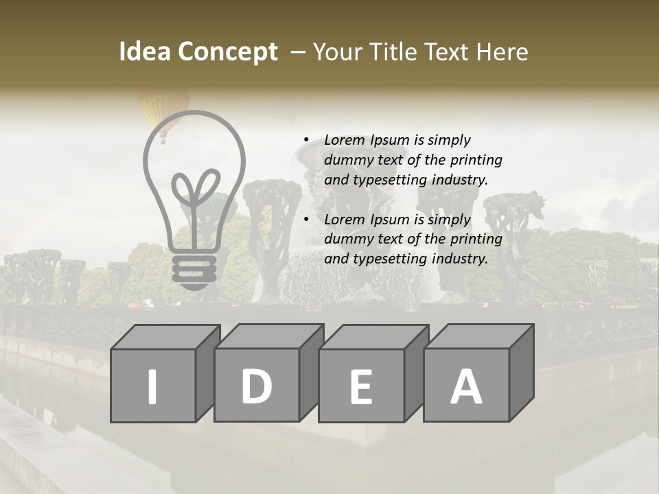 Sea Meat Appetizer PowerPoint Template