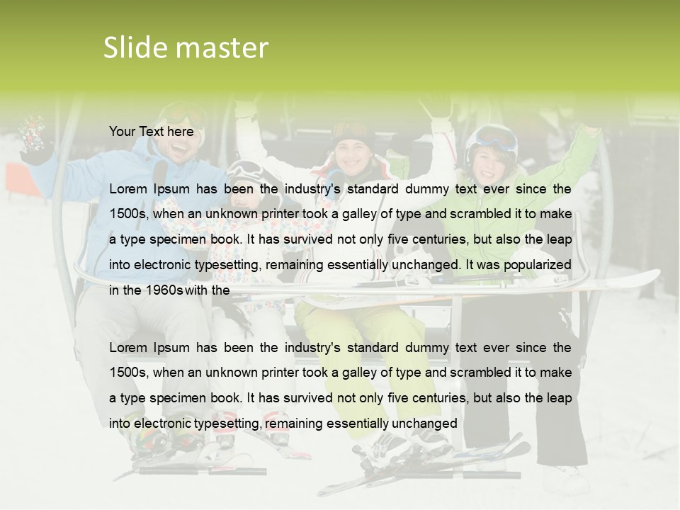 Meat Red Part PowerPoint Template