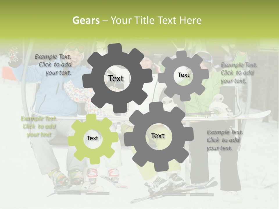 Meat Red Part PowerPoint Template