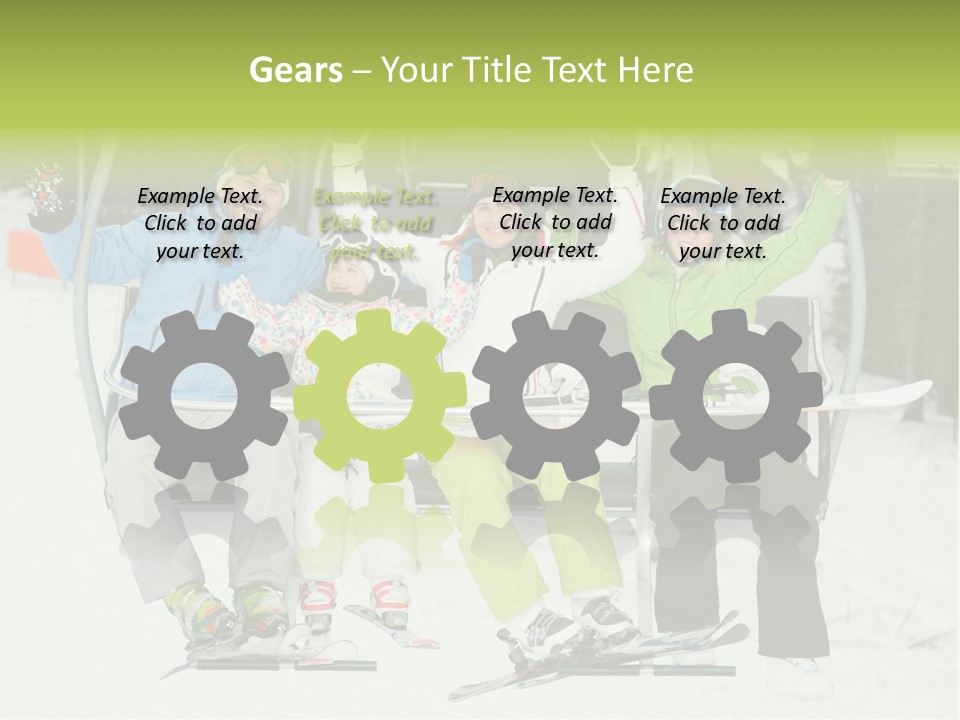 Meat Red Part PowerPoint Template