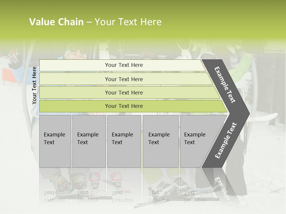 Meat Red Part PowerPoint Template