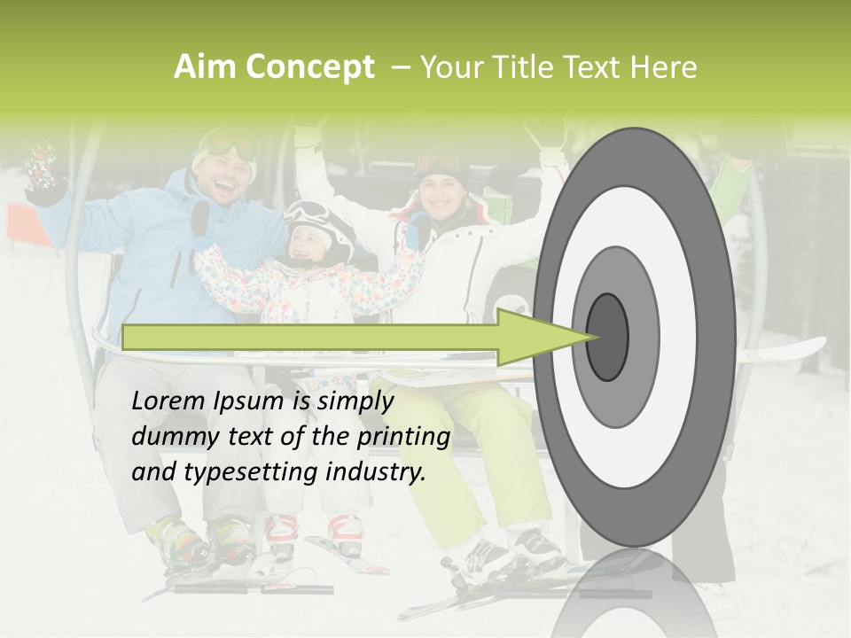 Meat Red Part PowerPoint Template