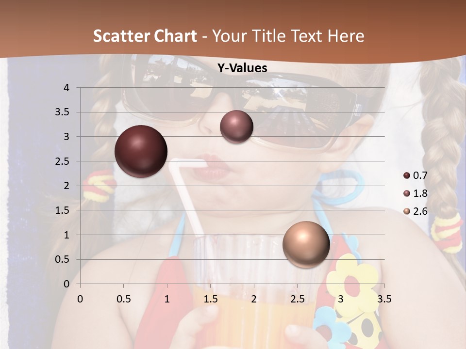 Refreshment Orange Raw PowerPoint Template