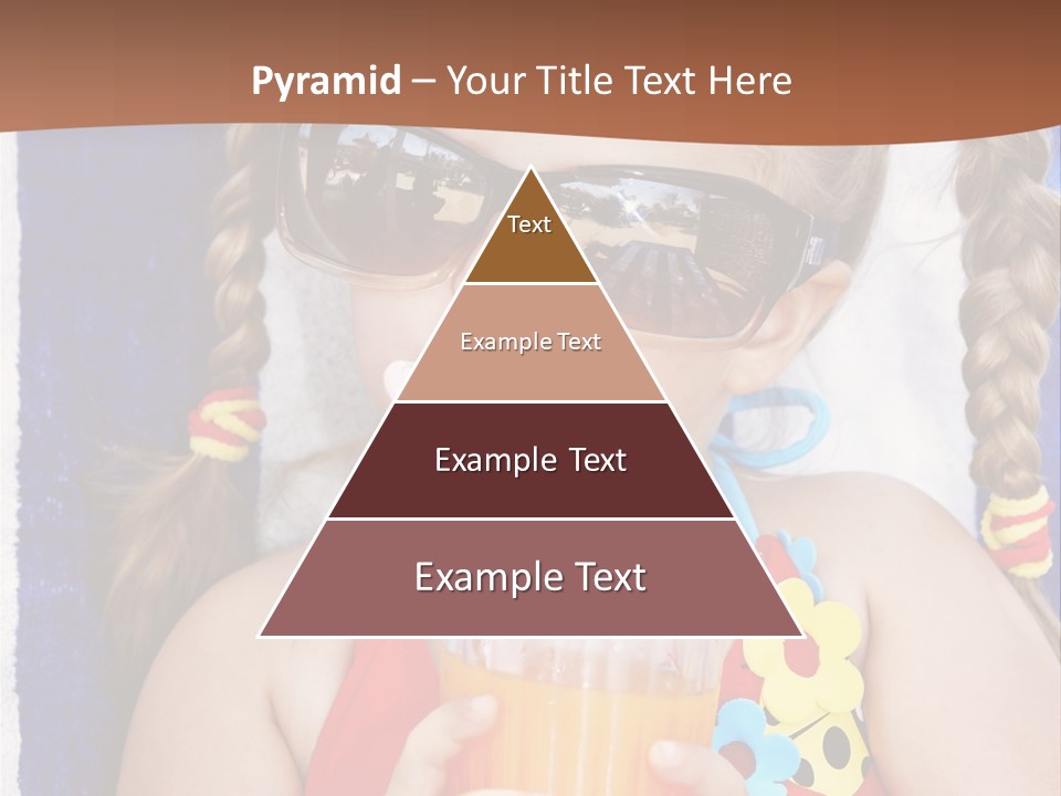 Refreshment Orange Raw PowerPoint Template