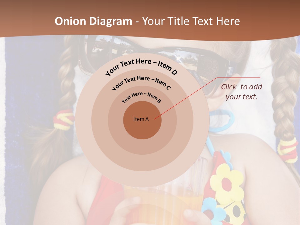 Refreshment Orange Raw PowerPoint Template