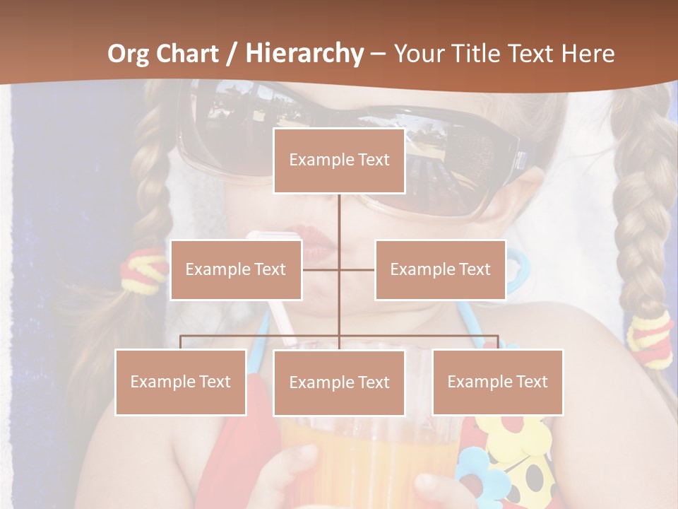 Refreshment Orange Raw PowerPoint Template
