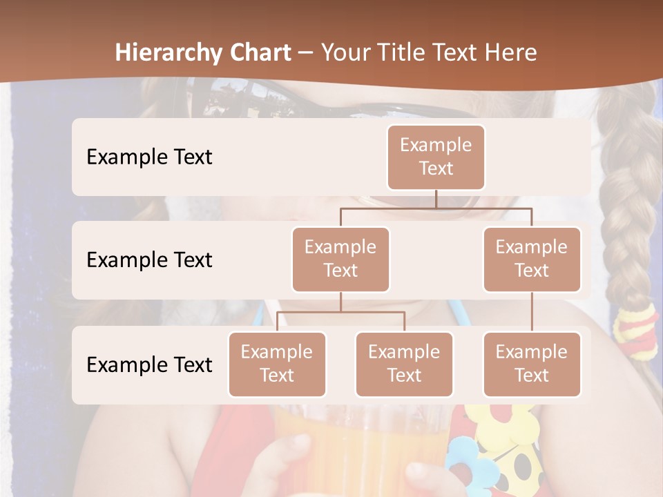 Refreshment Orange Raw PowerPoint Template