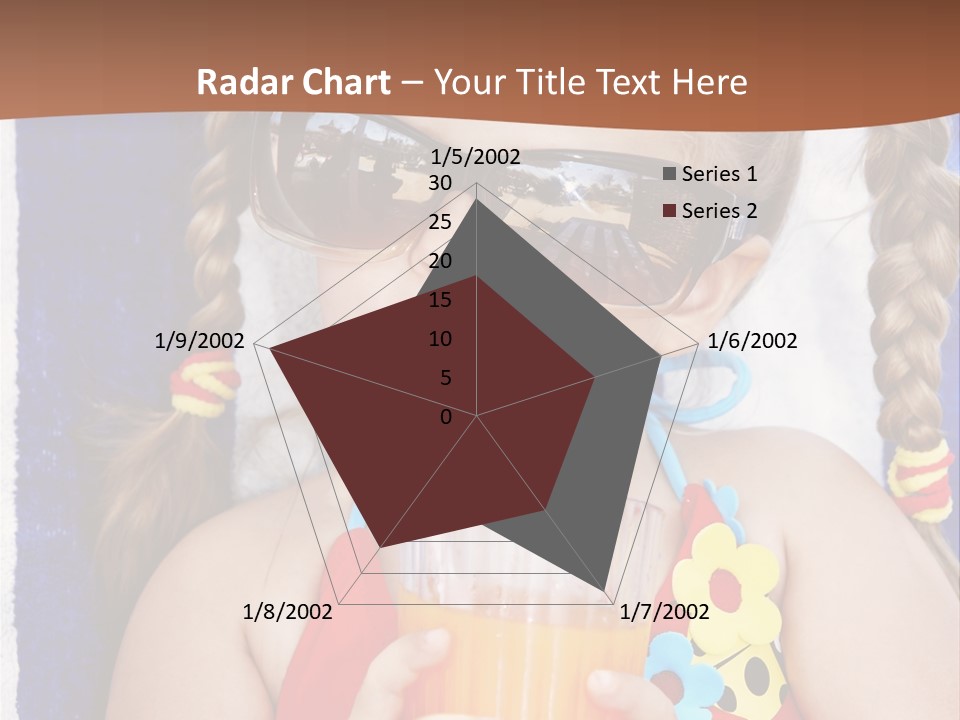 Refreshment Orange Raw PowerPoint Template