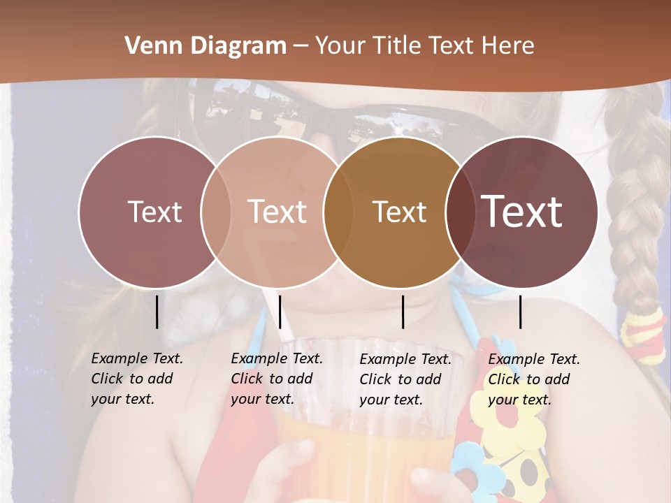 Refreshment Orange Raw PowerPoint Template