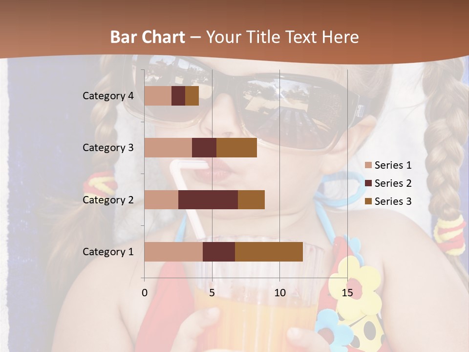 Refreshment Orange Raw PowerPoint Template