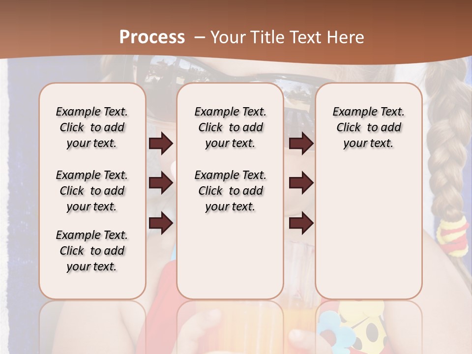 Refreshment Orange Raw PowerPoint Template