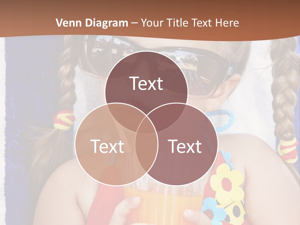 Refreshment Orange Raw PowerPoint Template