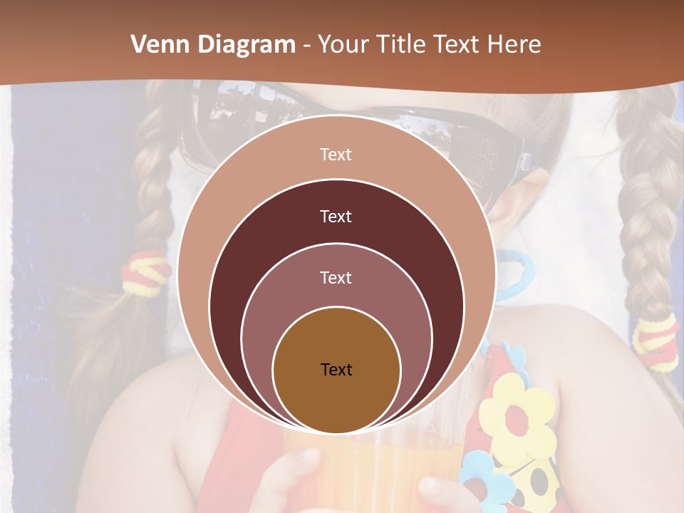 Refreshment Orange Raw PowerPoint Template