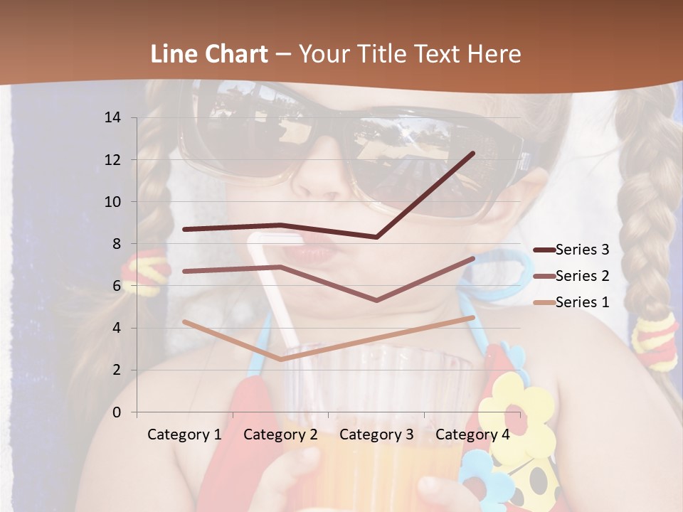 Refreshment Orange Raw PowerPoint Template