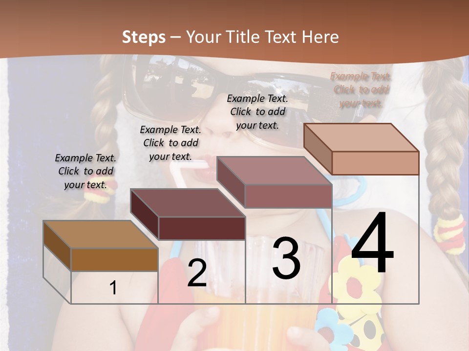 Refreshment Orange Raw PowerPoint Template