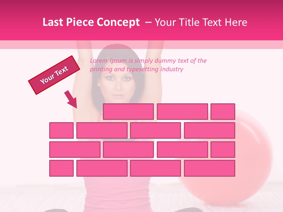 Expecting Red Maternity PowerPoint Template
