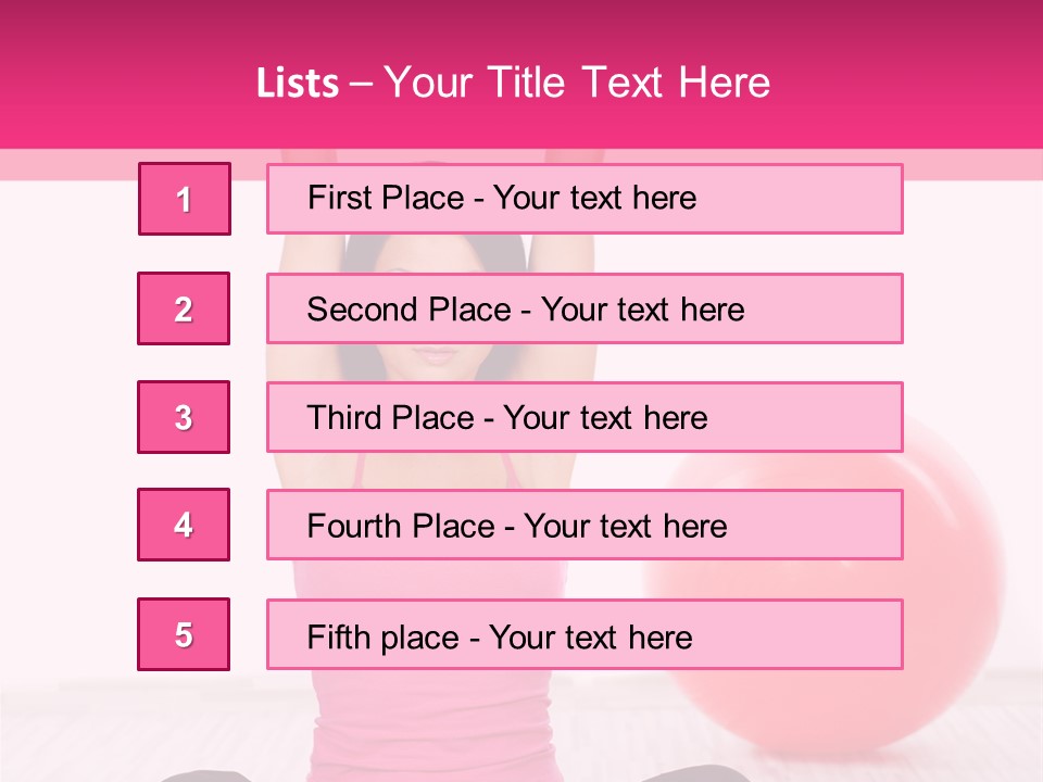 Expecting Red Maternity PowerPoint Template