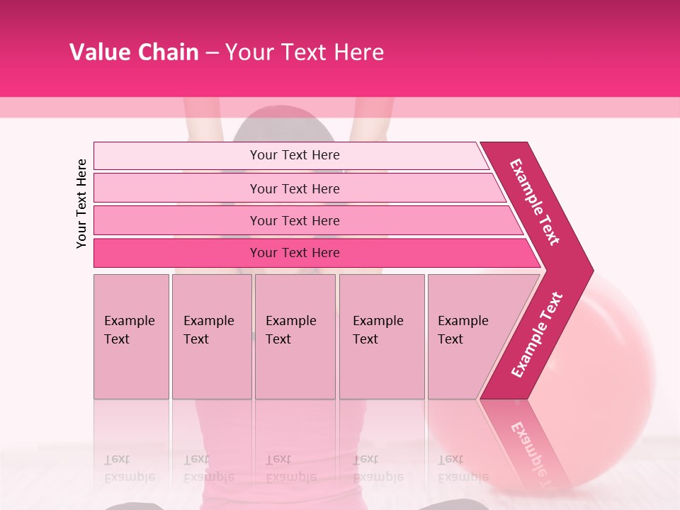 Expecting Red Maternity PowerPoint Template