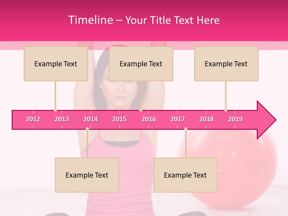 Expecting Red Maternity PowerPoint Template